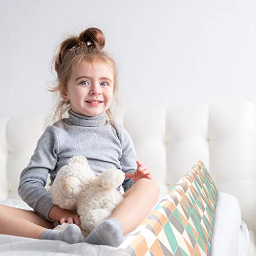Dellabella Extra Long Bedrail Safety Bumper Rail for Toddlers & Kids