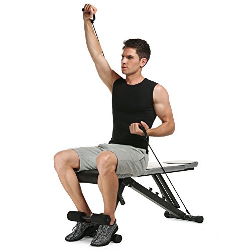 Ancheer Adjustable Weight Bench Sit Up Incline Decline