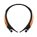 LG Electronics Tone Active Premium Wireless Stereo Headset- Orange (Renewed)
