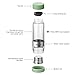 Tea Infuser Bottle Tumbler Travel Mug ROMAUNT Twist Valve System Design Control Tea Concentration 14oz / 390 Ml Double Wall Tritan Bpa Free Body Compatible With Coffee Bag Grey Color
