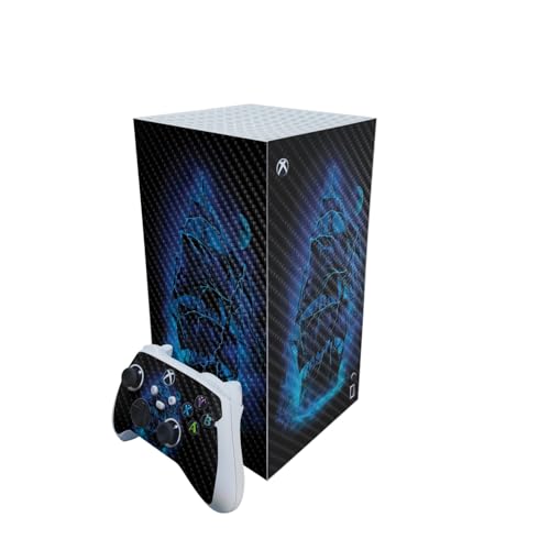 Carbon Fiber Gaming Skin Compatible with Microsoft Xbox Series X Digital Editio…