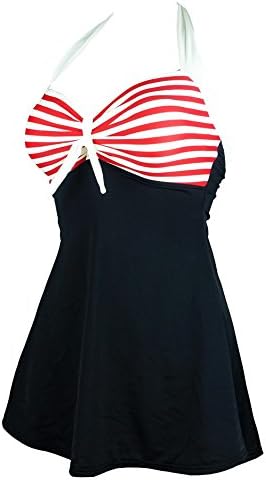 Quicksilk Women's One Piece Plus Size Swimdress Cover up Swimsuit Tankini