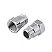 Universal O2 Oxygen Sensor Spacer Adapter Extender HHO O2 Bung Test Pipe With M18x1.5 Mild Steel (Pack of 2)