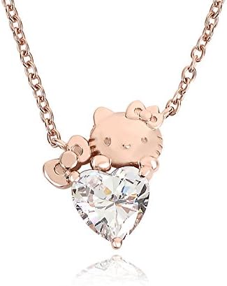 最終値下げ ハローキティ グッズ ネックレス アクセサリー Hello Kitty ネックレス K18ピンクゴールド レディース ハート リボン キティちゃん サンリオ 誕生日 プレゼント ギフト 期間限定送料無料 Krplas Net