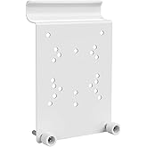 Holicfun Camera Vinyl Siding Mount for AOSU SolarCam D1 Series | Stainless steel clip brakcet, easy no-drill installation, white