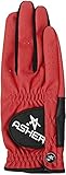Men's Asher Chuck Golf Glove -- Hero Red