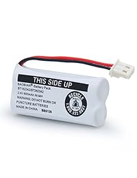 baobian 2,4 V 400 mAh batería de teléfono de casa inalámbrico para AT & T BT162342 BT 162342 BT166342 BT 166342 BT266342 BT 266342 BT183342 bt 183342 BT283342 BT 283342 Vtech CS6329 CS6114 CS6419, 2 pack BT162342 Batteries