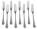 Seikei Bistro Appetizer Cocktail and Fruit Forks - 8 Piece Set - Stainless Steel
