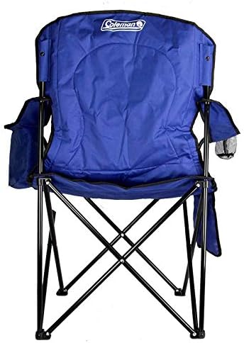 Amazon Com 4 Pack Coleman Camping Lawn Chairs With Built In Cooler Blue 4 X 2000020266 Kitchen Dining