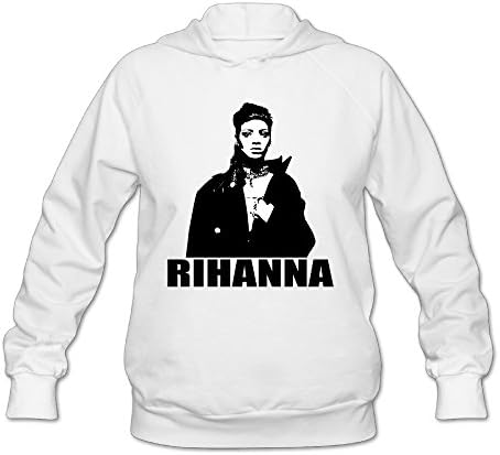 Wesley Rihanna Anti Wen's Soft Hoodie White XXL