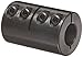 Climax Metals ISCC-062-062 Black Oxide Plated Mild Steel Clamping Coupling, 5/8