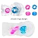 Male Masturbator Crystal Pocket Pussy Male Sex Toys Realistic Textured Vagina Masturbation for Man Free Your Hands 3D Masturbators with 2 Cock Rings