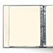 Gallery Leather 3 Ring Binder with Plastic Sleeves, Includes 10 Sheets, Sheet Size: 8.5