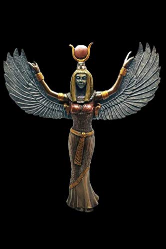 Goddess Isis Statue: Blank Lined Notebook, Journal or Diary by Stylized Workbooks