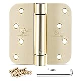 Self Closing Hinge Satin Brass Auto Close Hardware