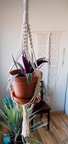Macrame Plant Hanger | 100% Cotton | 37"