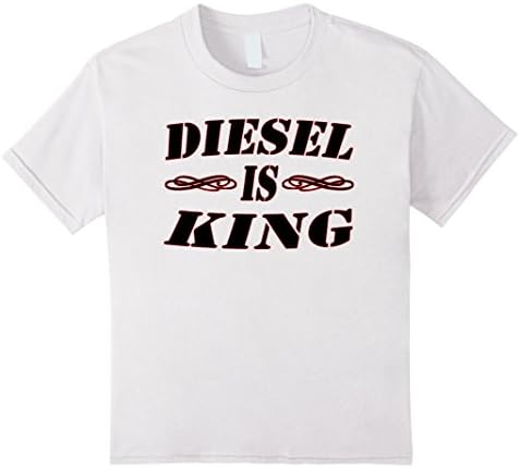 Kids Diesel is King TShirt 12 White