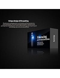 Maxracing   Antena de aluminio corta compatible con Jeep Grand Cherokee 2011 2015