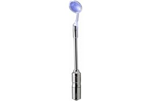 Fencia Dental Mirror with LED Light Mouth Oral Handle Reflector Lighted Inspection Mirror(Delivery within 3-5Days)