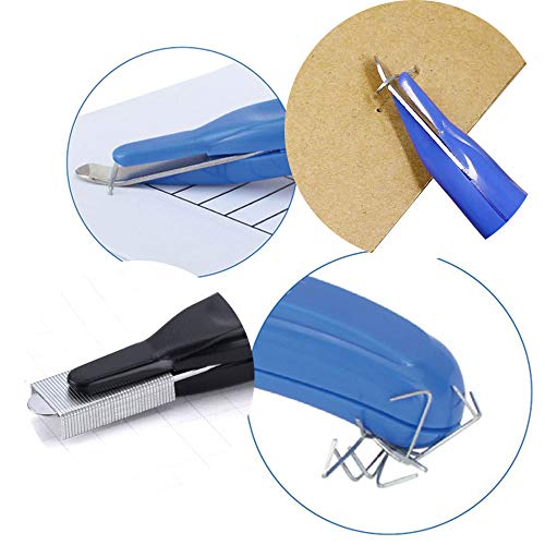 HOSTK 8pcs Magnetic Staple Remover Puller Tool Pen-Type Effortless for Office School and Home Black Blue Pink Orange Green - Thumbnail 3