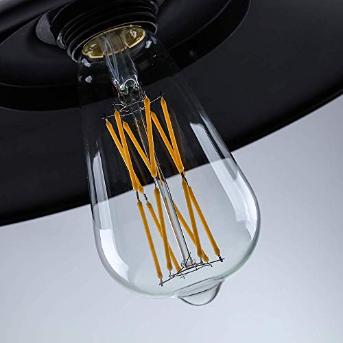 LVYE LED Edison Bulb Dimmable 12W 3000K Soft White 1200LM, 100W