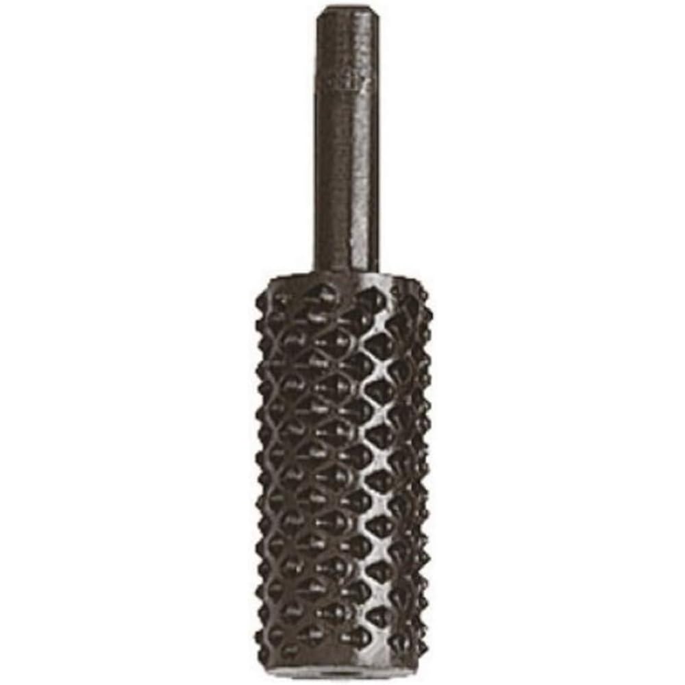 wolfcraft Rotary Rasp for Wood, for Drills, Cylindrical, 13.5 mm, Round Shank I 2530000 I for rasping recesses and Contours in Wood and Other Soft Building Materials