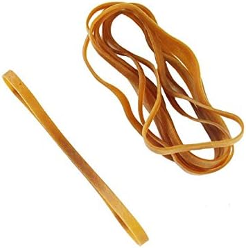 CDOFFICE 100 Pieces Large Rubber Bands Trash Can Band Set Elastic Bands