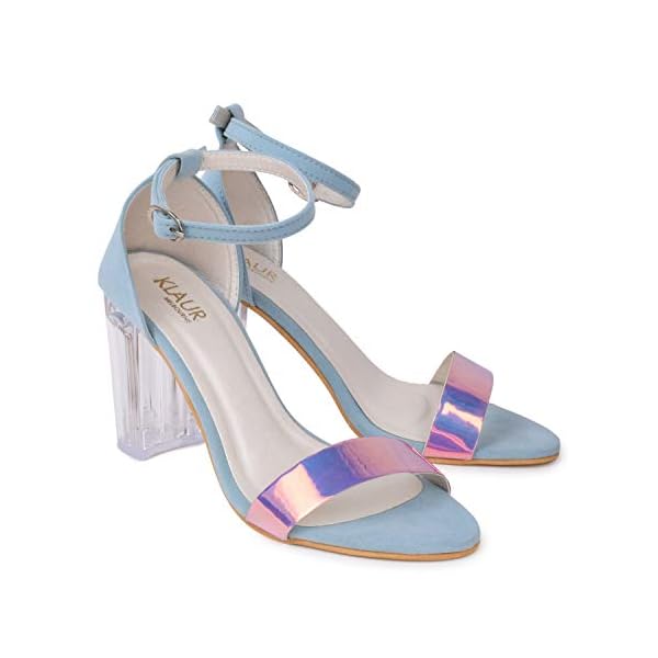 KLAUR MELBOURNE Women Transparent Block 
