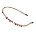 Candygirl Girls Rhinestone Headband For Women Girls Thin Crystal Diamond Headband Beaded Hairhoop Womens Hairbands