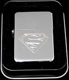 Superman Super Hero Comic New Engraved Chrome Lighter Biker Patch Gift LEN-0028