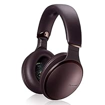 Panasonic Noise Cancelling Over The Ear Headphones with Wireless Bluetooth, Alexa Voice Control & Other Assistants – Brown (RP-HD805N-T), One Size Fits All