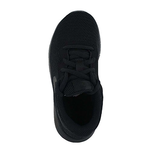 Nike Boy's Tanjun Running Sneaker, Black/Black 11C