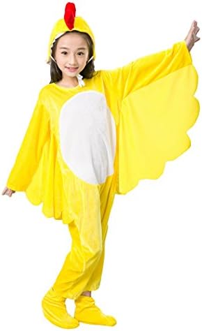 mewow Halloween Kids Girls Boys Animal Costume, Chick Role Play Cosplay Dress up Suit