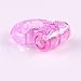 Waterproof Sex Toys Adult Men Vibration Collars Delay Premature Ejaculation Lock Fine Butterfly Cock Penis Ring, Pink