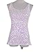 PrettyGuide Women's Shimmer Glam Sequin Embellished Sparkle Tank Top Vest Tops