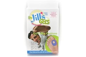 DR. JILL'S FOOTPADS Dr. Jills Gel Callus Cushions (Self-Sticking and Re-Usable)