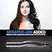 Beard Straightener for Men, KXLY Anti-Scald Beard Straightening Comb Hair Straightening Brush - Portable Beard/Hair Straightener Ceramic Electric Hot Comb with LED Display for Quick Styling