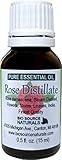 Rose Essential Oil Distillate (Rosa damascena) 30 Ml / 1 Oz Aromatherapy for Spiritual Healing, Increasing Love, Joy and Happiness