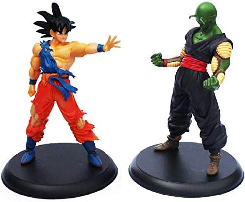 Jouets D Anime2個 アンサンブルドラゴンボール超サイヤ人悟空をetピッコロpvcアクションフィギュアjouets 23のcm 激安通販 Smszg Poupee