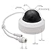 POE IP Camera Dome HD 4MP H.265 2.8MM Lens Onvif with 98ft IR Night Vision and Outdoor Sensor Light, Remote Viewing Waterproof Outdoor Security Camera IP66 CCTV Camera for Outdoor Indoor (White)