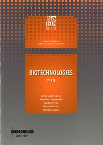 Biotechnologies, 1re STL