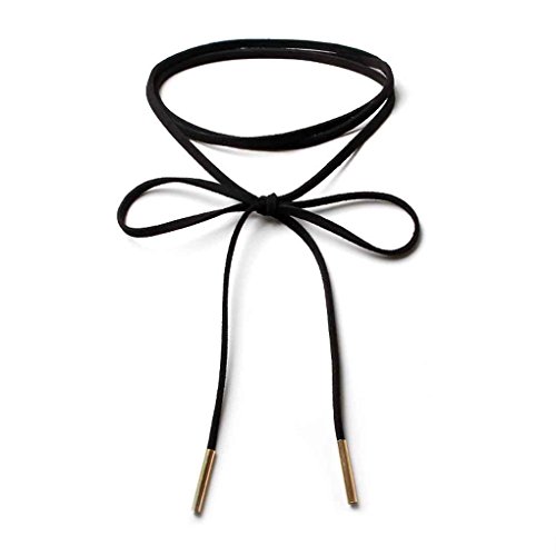Beaums-Collana-8pcs-sexy-nero-punk-Velvet-Lace-Choker-della-collana-del-collare-di-Chocker