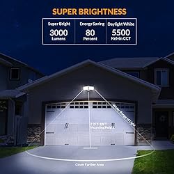 LEPOWER 2 Pack LED Security Light Dusk to Dawn
