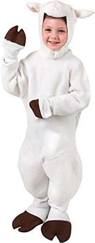 Child's Sheep Costume (Size: Medium 7-10)
