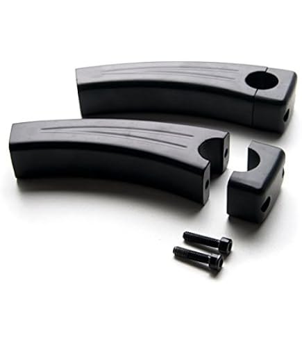 Krator 3.5" Pullback Motorcycle Handlebar Risers - Chrome Billet, Fits 1" Bars On Metric Cruisers (Pair)