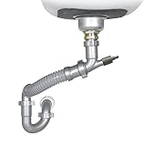 Snappy Trap 1 1/2" Drain Kit for Single Kitchen Sinks, Bar Sinks and Laundry Sinks