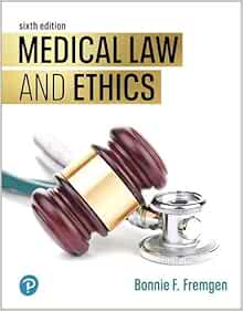 Medical Law And Ethics 9780135414521 Medicine Health Science Books  Medical Law And Ethics 9780135414521 Medicine Health Science Books