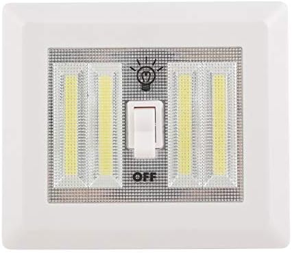 AP Products 025-040 Glow Max Cordless Light Switch-400 Lumens, White, 1 Piece