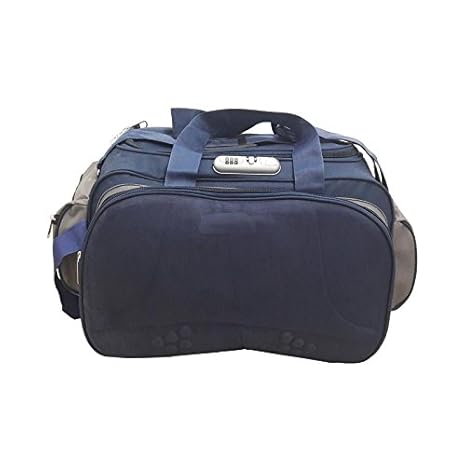 blue vintage suitcase