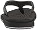 New Balance Women's Renew Thong Sandal, Black, 9 B US
